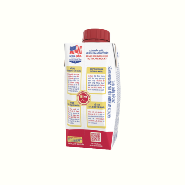 Sữa nước Nutricare GluGold 200ml (1 thùng 18 hộp)