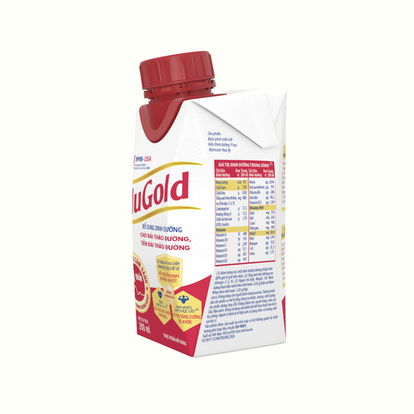 Sữa nước Nutricare GluGold 200ml (1 thùng 18 hộp)