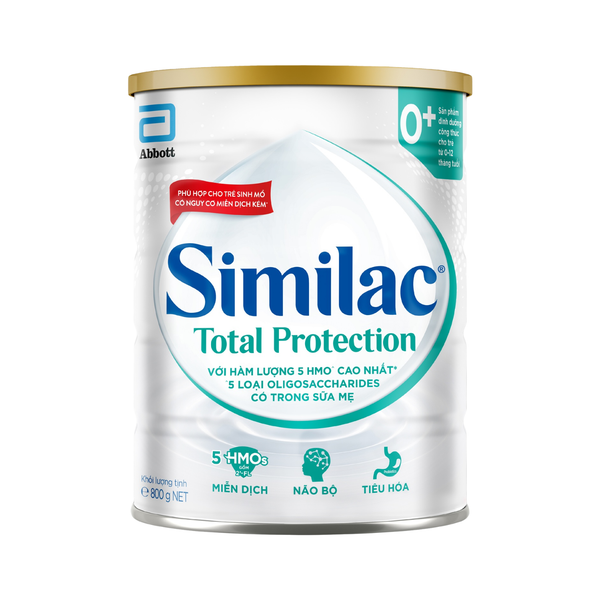 Sữa Similac Total Protection 0+ (800) cho bé từ 0-12 tháng tuổi (mã mới)