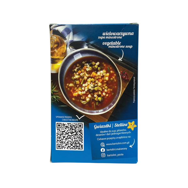 Mì nui cho bé hình ngôi sao Bartolini 250g