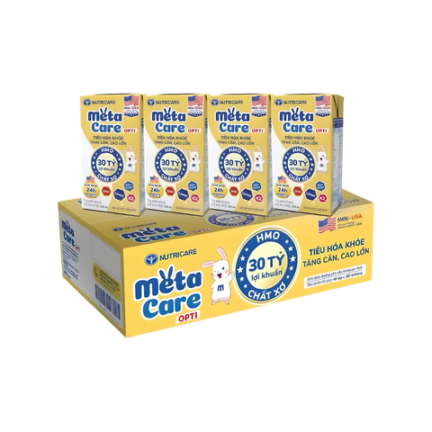 Sữa bột pha sẵn Nutricare Metacare Opti 110ml (lốc 4 hộp)