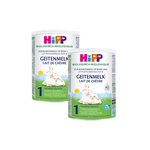 Combo 2 lon Sữa dê HiPP Organic số 1 400g (0-6 tháng tuổi)