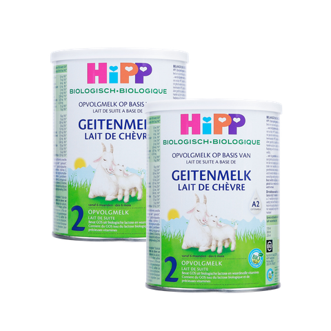 Combo 2 lon Sữa dê HiPP Organic số 2 400g (6-12 tháng tuổi)