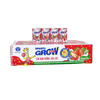 Sữa dinh dưỡng trái cây Nutricare Smarta Grow hương dâu 110ml (lốc 4 hộp) mẫu cải tiến Opti