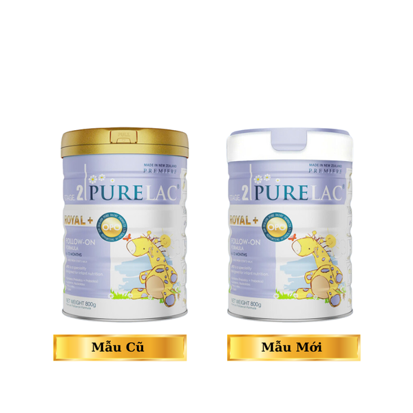 Sữa PureLac số 2 (800g) cho bé 6-12 tháng tuổi