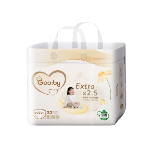 Tã Gooby Extra Ngày Quần 4XL-32 (20-35kg) không quà giảm 30K