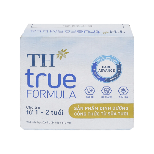 THÙNG Sữa pha sẵn TH true milk Formula 110 ml (6 lốc)