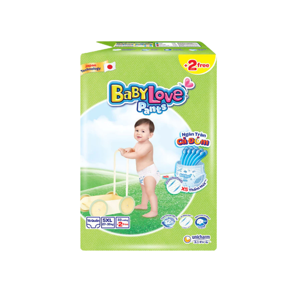 Tã quần BabyLove 5XL-33 (27-35kg)