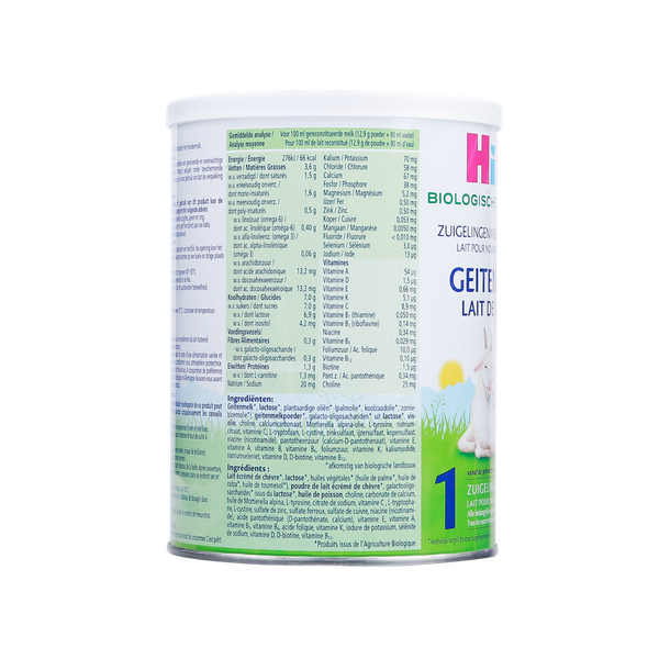 Sữa dê HiPP Organic số 1 400g (0-6 tháng tuổi)
