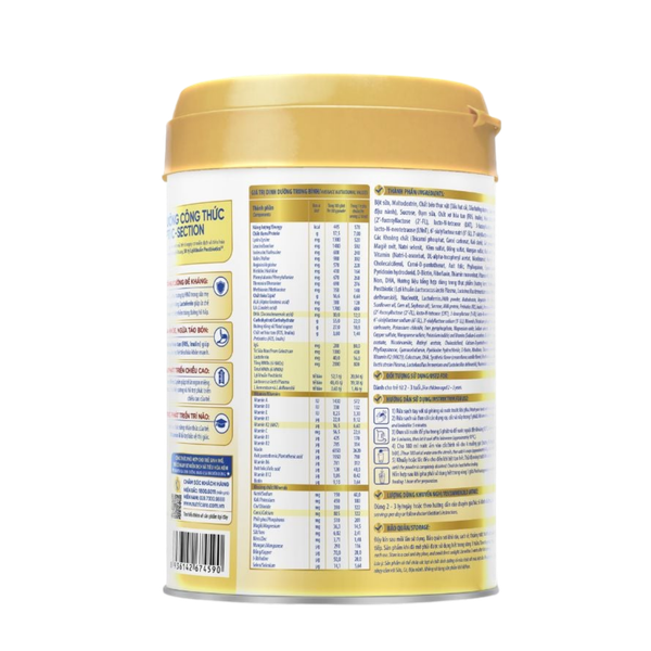 Sữa bột Nutricare Metacare Opti C - Section 2+ 800g (dinh dưỡng dành cho trẻ sinh mổ)