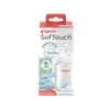 Bình sữa thủy tinh Pigeon Softouch Baby Friendly World 160ml (nội địa Nhật)