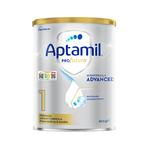 Sữa Aptamil Profutura Úc số 1 (800g) cho bé từ 0-6 tháng tuổi (mẫu mới)