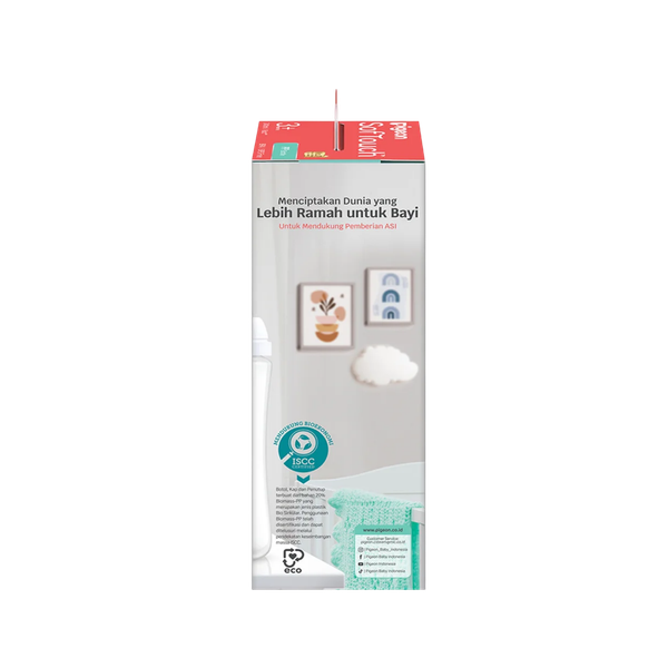 Bình sữa thủy tinh Pigeon Softouch Baby Friendly World 240ml (nội địa Nhật)
