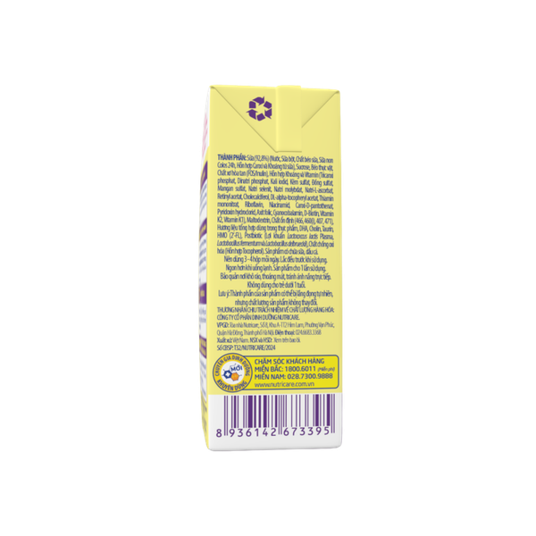 THÙNG Sữa bột pha sẵn Nutricare Care 100 Pedia 110ml (thùng 6 lốc)