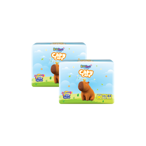 Combo 2 bịch Tã quần BabyLove Capycapy XXL-44 (15 - 25 kg)