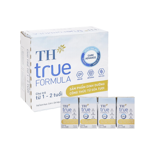 THÙNG Sữa pha sẵn TH true milk Formula 110 ml (6 lốc)