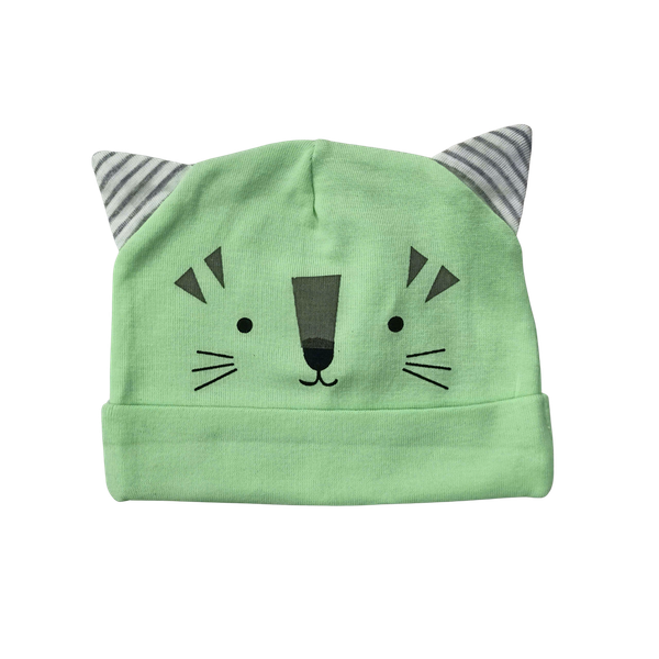 Nón baby màu in tai phối Fany (set 5, bán lẻ cái)