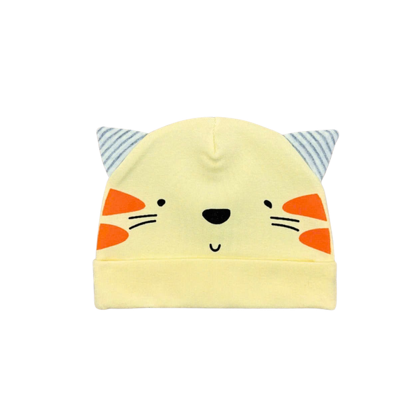 Nón baby màu in tai phối Fany (set 5, bán lẻ cái)