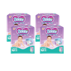 Combo 4 gói Tã Quần Bobby Ultra+ M-96 (6 - 11 kg)