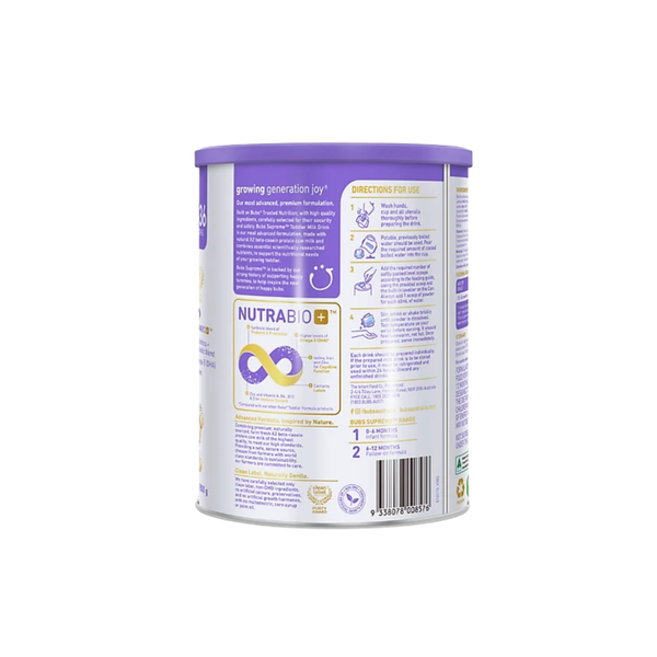 Sữa Bubs Supreme đạm A2 số 3 (800g) cho bé từ 1-3 tuổi