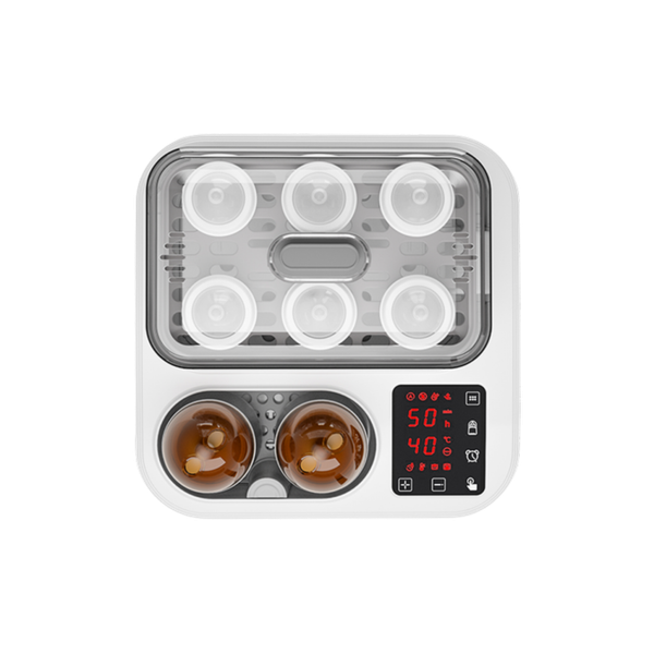 Máy tiệt trùng sấy khô, hầm cháo thông minh tích hợp máy hâm sữa Captain 2 Fatzbaby FB4315SL