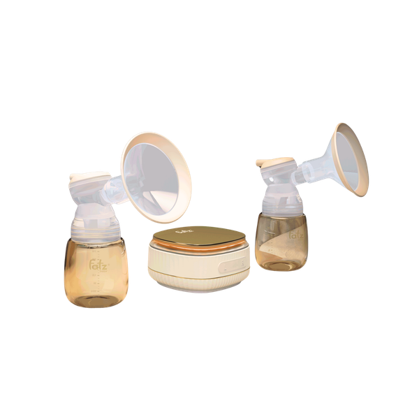 Máy hút sữa điện đôi rung matxa Resonance 12Pro Fatzbaby FB1132VN (hỗ trợ điều trị tắc tia sản khoa)