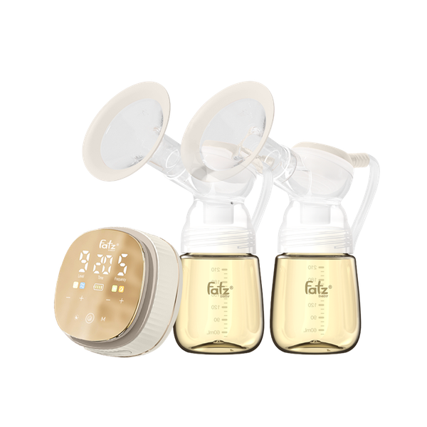 Máy hút sữa điện đôi rung matxa Resonance 12Pro Fatzbaby FB1132VN (hỗ trợ điều trị tắc tia sản khoa)