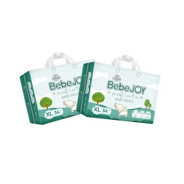 Combo 2 gói Tã quần Bebejoy Premium XL-34 (12 - 17 kg)