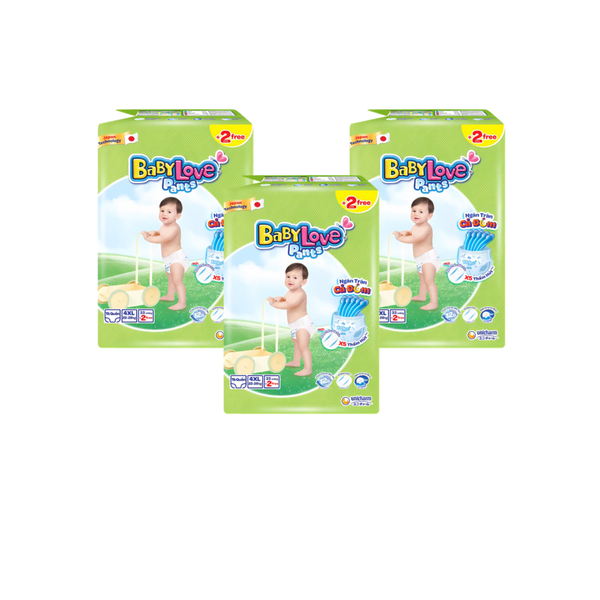 Combo 3 gói Tã quần BabyLove 4XL-33 (22-28kg)
