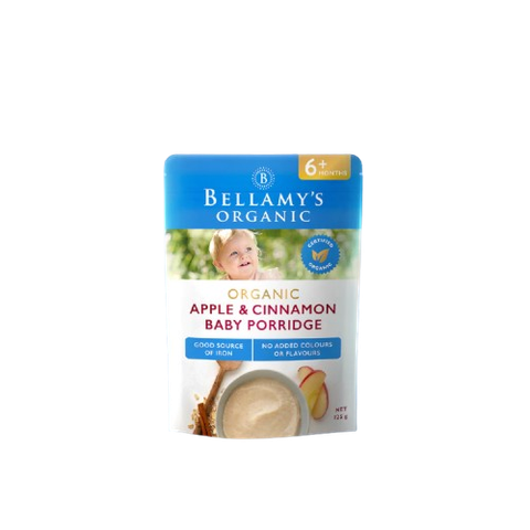 Bột ăn dặm Bellamy's organic vị táo