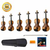  Đàn Violin Antique Brown Solid Wood Handmade HM 