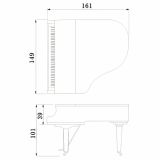  Đàn Piano Grand Cơ Yamaha C1X 