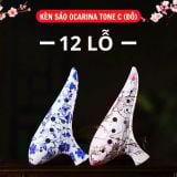  Kèn Sáo Ocarina 12 Lỗ Nhựa ABS LongXuan 