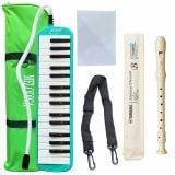  Combo CHẤT: Sáo Recorder Yamaha YRS-24B & Kèn Melodica Victoria 32 Phím 