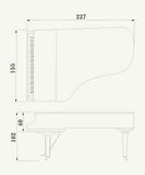  Đàn Piano Grand Cơ Yamaha C7X 