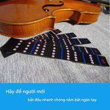  Miếng Dán Phím Đánh Dấu Nốt Nhạc Cho Đàn Violin 