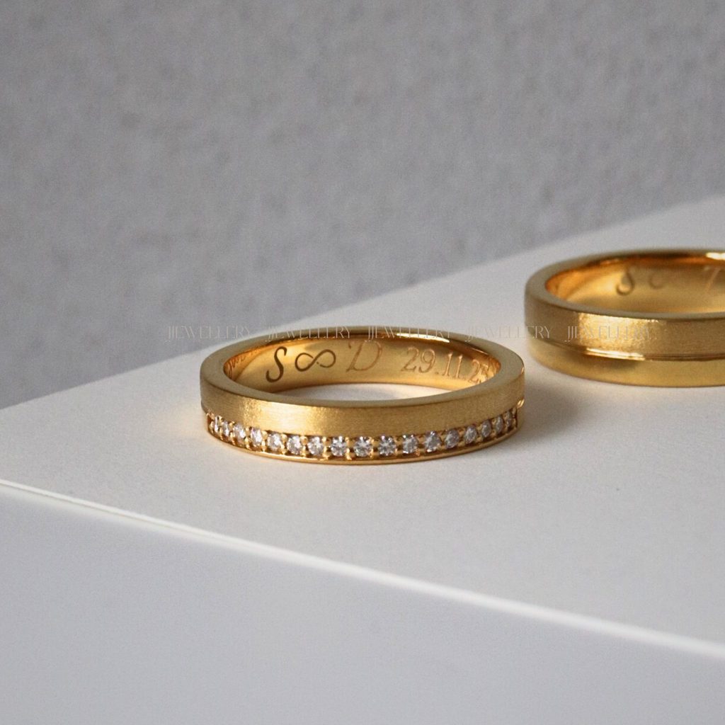 Vàng 18K có những loại nào khi làm nhẫn cưới?
