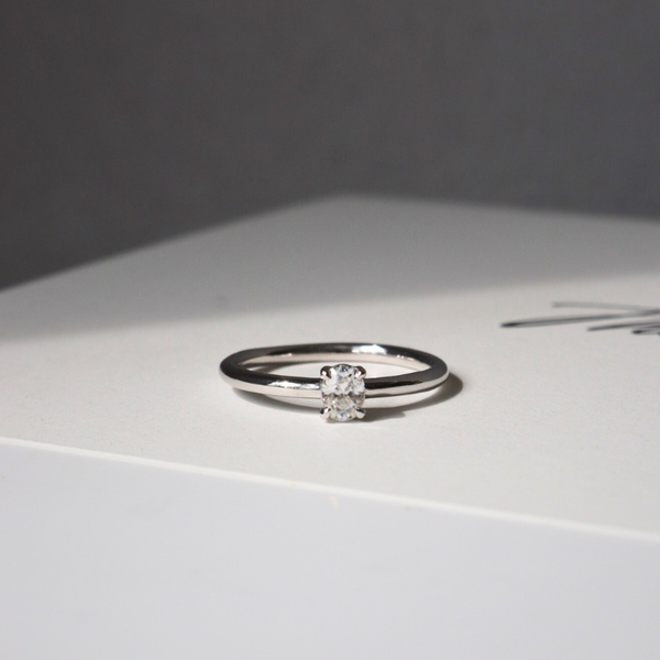  Engagement Rings Nhẫn cầu hôn đơn giản đá dưới 4.5ly ER-WG-10 