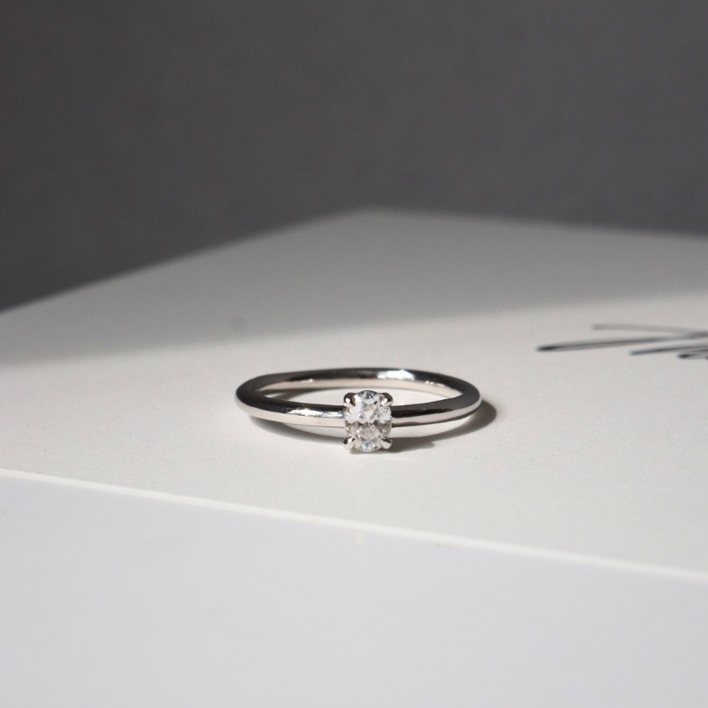  Engagement Rings Nhẫn cầu hôn đơn giản đá dưới 4.5ly ER-WG-10 