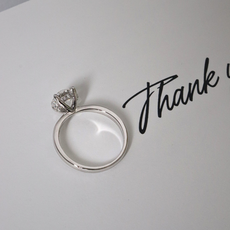  Engagement Rings Nhẫn cầu hôn đá to trên 4.5ly ER-WG-10 