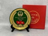  Đĩa cảnh in Tổng Bí Thư Tô Lâm tặng màu xanh BKCECN-10582 