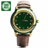  Đồng Hồ Ngọc Hòa Điền Tự Nhiên Niệm Ngọc BKFAVN-9457 