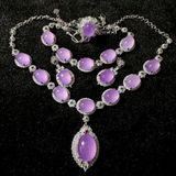  BỘ TRANG SỨC PHỈ THÚY TÍM VIOLET – SANG TRỌNG, QUÝ PHÁI BKJECN-9513 