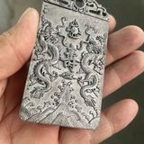  Mặt Dây Chuyền Hổ Phách Côn Trùng Khảm Viền BKJECN-9494 