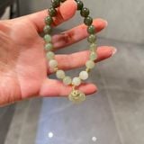  Vòng tay hoà điền mix  charm như ý BKJECN-9541 
