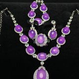  BỘ TRANG SỨC PHỈ THÚY TÍM VIOLET – SANG TRỌNG, QUÝ PHÁI BKJECN-9513 