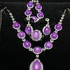  💜 BỘ TRANG SỨC PHỈ THÚY TÍM VIOLET – SANG TRỌNG, QUÝ PHÁI 
