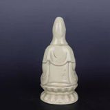  Tượng gốm phật bà quan âm kt 25 cm 