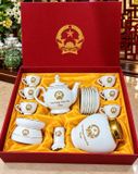  Quà tặng ấm chén in Văn Phòng chính phủ có phụ kiện BKCECN-10639 