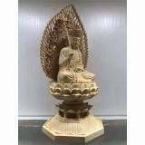  Tượng địa tạng vương bồ tát bằng gỗ BKFAVN-9459 